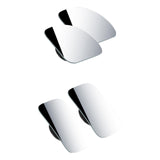 Maxbell 2x Blind Spot Mirrors Parts Auxiliary Mirrors for Truck Automotive Suvs Fan Shaped