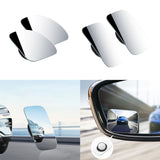 Maxbell 2x Blind Spot Mirrors Parts Auxiliary Mirrors for Truck Automotive Suvs Fan Shaped
