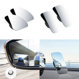 Maxbell 2x Blind Spot Mirrors Parts Auxiliary Mirrors for Truck Automotive Suvs Fan Shaped