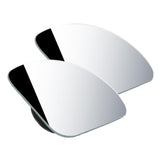 Maxbell 2x Blind Spot Mirrors Parts Auxiliary Mirrors for Truck Automotive Suvs Fan Shaped