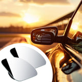 Maxbell 2x Blind Spot Mirrors Parts Auxiliary Mirrors for Truck Automotive Suvs Fan Shaped