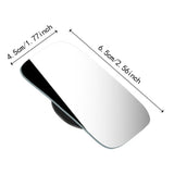 Maxbell 2x Blind Spot Mirrors Parts Auxiliary Mirrors for Truck Automotive Suvs Rectangular