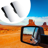 Maxbell 2x Blind Spot Mirrors Parts Auxiliary Mirrors for Truck Automotive Suvs Rectangular