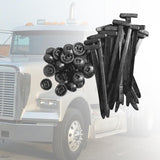 Maxbell 4x20x Nylon Cable Ties Replace Universal Cable Management Straps Car Accessory