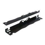 Maxbell 2Pcs Car Wheel Toe Alignment Tool Plate Accessories Saving Space Sturdy Iron Black