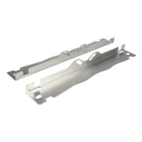 Maxbell 2Pcs Car Wheel Toe Alignment Tool Plate Accessories Saving Space Sturdy Iron Silver