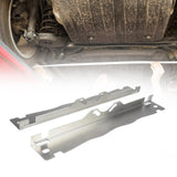Maxbell 2Pcs Car Wheel Toe Alignment Tool Plate Accessories Saving Space Sturdy Iron Silver