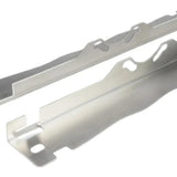 Maxbell 2Pcs Car Wheel Toe Alignment Tool Plate Accessories Saving Space Sturdy Iron Silver