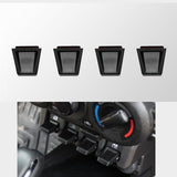 Maxbell 4Pcs Window Switch Button Covers Sturdy for Suzuki Jimny Jb74 2019-2025 Black
