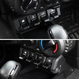 Maxbell 4Pcs Window Switch Button Covers Sturdy for Suzuki Jimny Jb74 2019-2025 Black