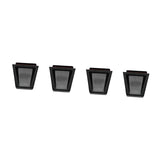 Maxbell 4Pcs Window Switch Button Covers Sturdy for Suzuki Jimny Jb74 2019-2025 Black