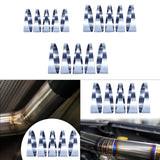 Maxbell 5x Tight Radius Pie Cut Professional Versatile Lasers Cut 304 Stainless Steel 1.75 Inch