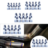 Maxbell 5x Tight Radius Pie Cut Professional Versatile Lasers Cut 304 Stainless Steel 1.75 Inch