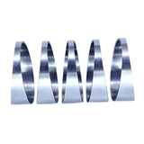 Maxbell 5x Tight Radius Pie Cut Professional Versatile Lasers Cut 304 Stainless Steel 2.5 Inch