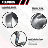 Maxbell 5x Tight Radius Pie Cut Professional Versatile Lasers Cut 304 Stainless Steel 3 Inch