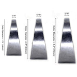 Maxbell 5x Tight Radius Pie Cut Professional Versatile Lasers Cut 304 Stainless Steel 3 Inch