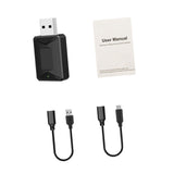 Maxbell Mini Auto Cordless Adapter Easy to Setup Portable Converts Wired to Wireless