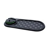 Maxbell Multifunction Car Anti Slip Mat Automotive PVC Nonslip Pad Auto Phone Holder Gray Grid Black