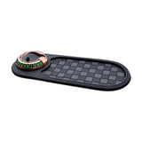 Maxbell Multifunction Car Anti Slip Mat Automotive PVC Nonslip Pad Auto Phone Holder Gray Grid Gold