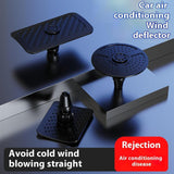 Maxbell Car Air Conditioning Deflector High Reliability Premium Replaces Wind Baffle 9.2cm Round