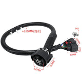 Maxbell Trailer Tow Hitch Wiring Harness Installation Kit Replace Installation Kit Style B