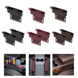 Maxbell Generic Car Seat Gap Filler Organizer Retractable for Drinks Keys Cards Black