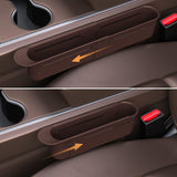 Maxbell Generic Car Seat Gap Filler Organizer Retractable for Drinks Keys Cards Black