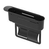 Maxbell Generic Car Seat Gap Filler Organizer Retractable for Drinks Keys Cards Black