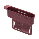 Maxbell Generic Car Seat Gap Filler Organizer Retractable for Drinks Keys Cards Red