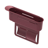 Maxbell Generic Car Seat Gap Filler Organizer Retractable for Drinks Keys Cards Red
