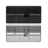 Maxbell Car Trunk Organizer Storage Automotive Cargo Van Picnic Backseat Hanging Bag Black