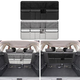 Maxbell Car Trunk Organizer Storage Automotive Cargo Van Picnic Backseat Hanging Bag Black