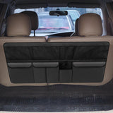 Maxbell Car Trunk Organizer Storage Automotive Cargo Van Picnic Backseat Hanging Bag Black
