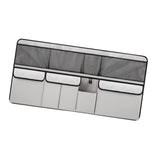 Maxbell Car Trunk Organizer Storage Automotive Cargo Van Picnic Backseat Hanging Bag Gray
