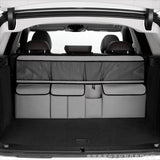 Maxbell Car Trunk Organizer Storage Automotive Cargo Van Picnic Backseat Hanging Bag Gray