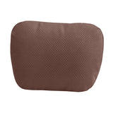Maxbell Car Neck Pillow Comfortable Soft Driving Automotive Accessories Car Headrest Dark Brown