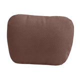 Maxbell Car Neck Pillow Comfortable Soft Driving Automotive Accessories Car Headrest Dark Brown