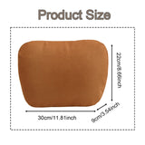 Maxbell Car Neck Pillow Comfortable Soft Driving Automotive Accessories Car Headrest Light Brown