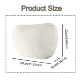 Maxbell Car Neck Pillow Comfortable Soft Driving Automotive Accessories Car Headrest Beige