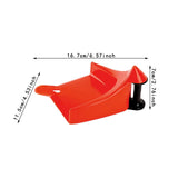 Maxbell Car Tire Hose Roller Detail Guard Truck Automotive Motorcycle Car Hose Guide Red