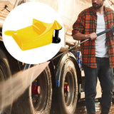 Maxbell Car Tire Hose Roller Detail Guard Truck Automotive Motorcycle Car Hose Guide Yellow