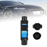 Maxbell 12V Trailer Socket Tester 13 Pin Plug Socket for Automobile RV Vehicles