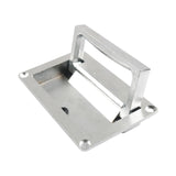 Maxbell Recessed Pull Handle Deck Hatch Accessories for Cabinet Furniture Chest Silvery