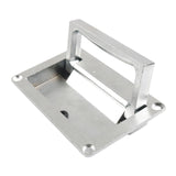 Maxbell Recessed Pull Handle Deck Hatch Accessories for Cabinet Furniture Chest Silvery