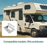 Maxbell Recessed Pull Handle Deck Hatch Accessories for Cabinet Furniture Chest Silvery