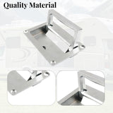 Maxbell Recessed Pull Handle Deck Hatch Accessories for Cabinet Furniture Chest Silvery