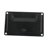 Maxbell Recessed Pull Handle Deck Hatch Accessories for Cabinet Furniture Chest Black