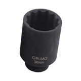 Maxbell Deep Impact Socket Axle Spindle Nut Socket for Volkswagen Audi