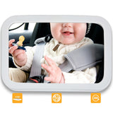 Maxbell Car Seat Mirror Rear Facing Back Seat Mirror Adjustable Wide Angle View