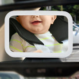 Maxbell Car Seat Mirror Rear Facing Back Seat Mirror Adjustable Wide Angle View